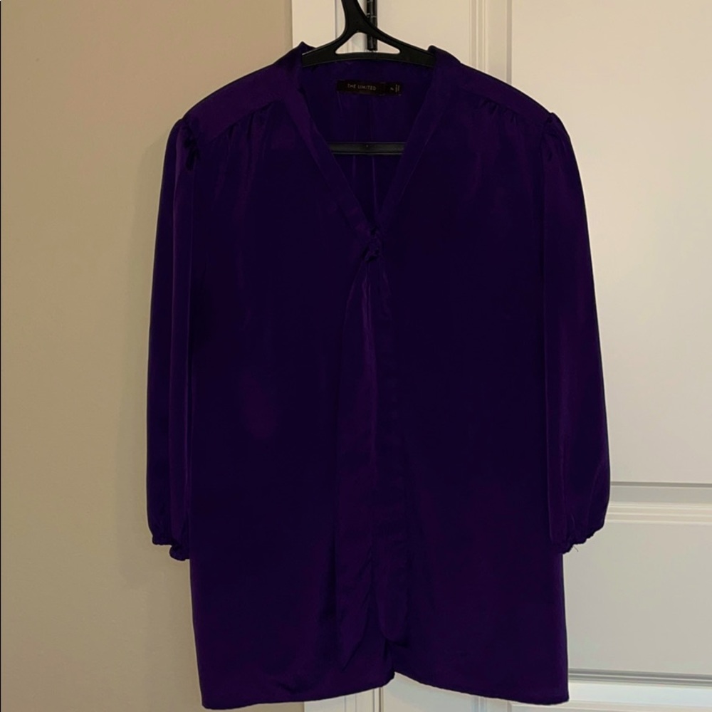 Size XL The Limited purple blouse